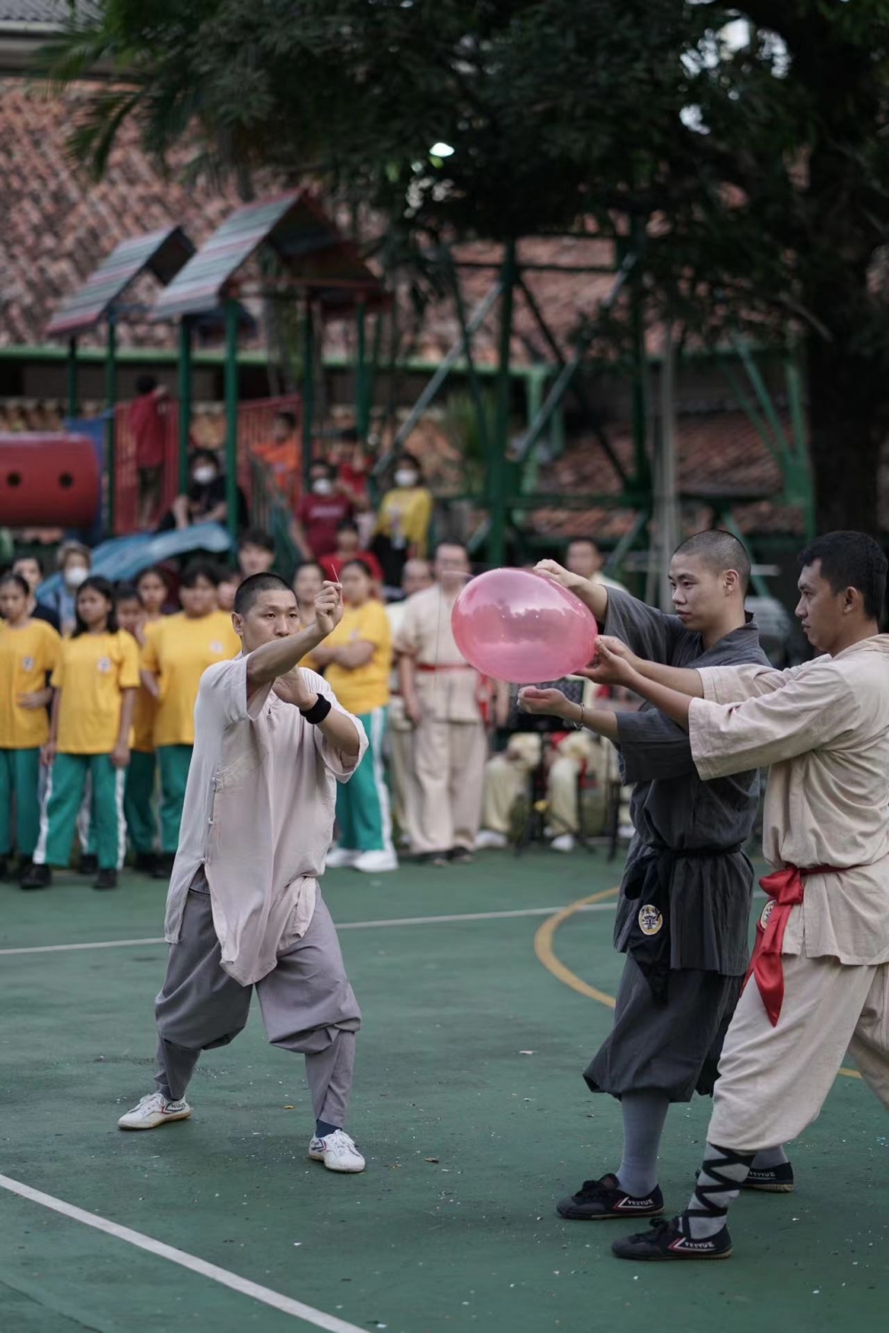 印尼少林修文化中心在圣心孤儿院举办庆祝元宵节活动
