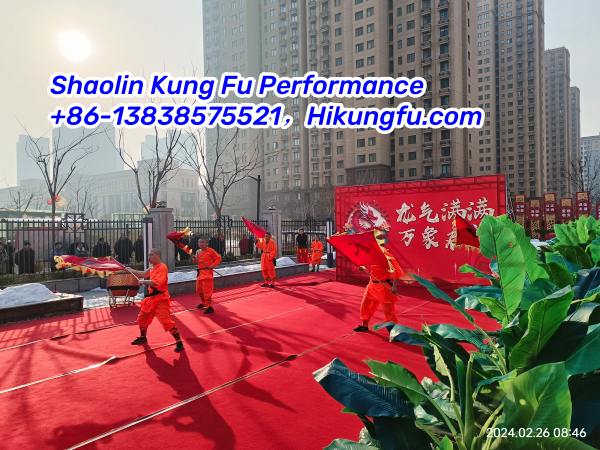 Martial Arts Performance Kindergarten Shaolin Kung Fu Performance